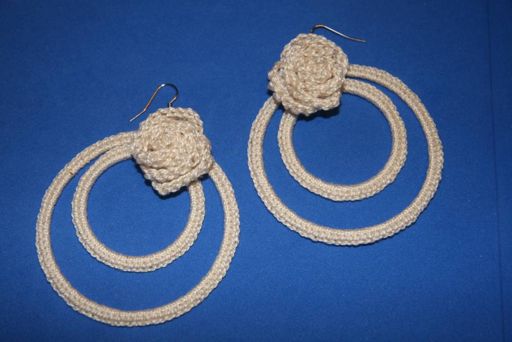 pendientes de ganchillo fotos