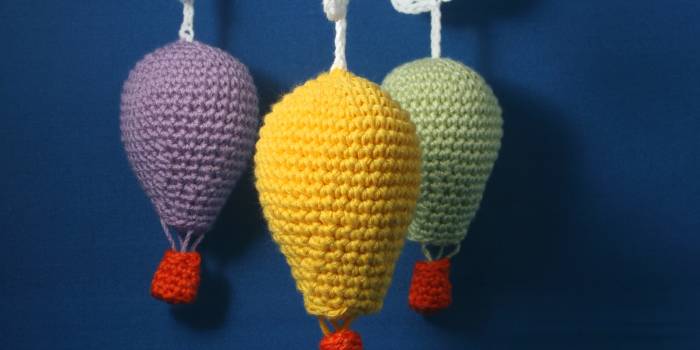 Crochet amigurumi Air balloons