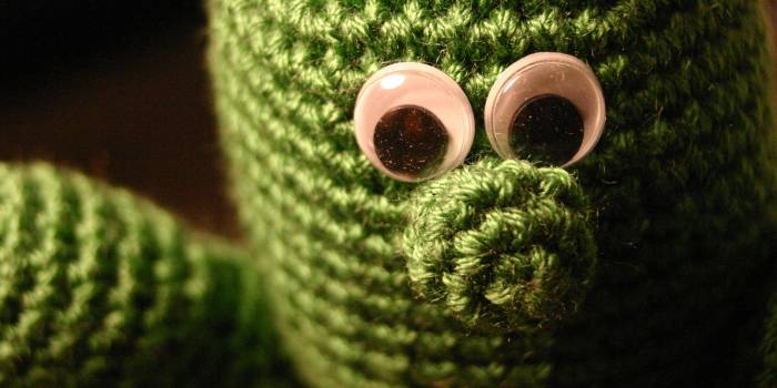 muñeco cactus de crochet