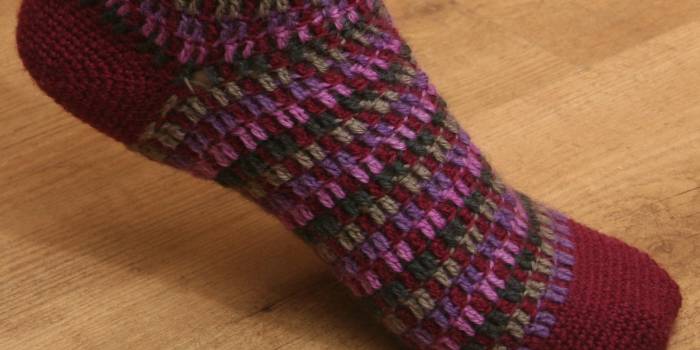 Gilb socks. Crochet (with pattern)