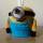 Minion amigurumi tissue cozy