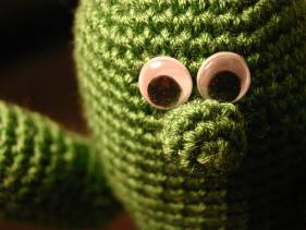muñeco cactus de crochet