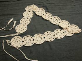 Cinturon de crochet