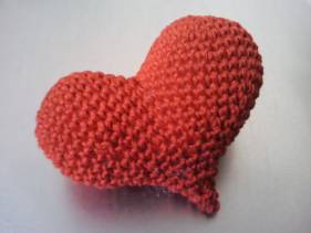 Broche Corazón Amigurimi