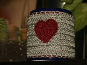 Cubretaza corazón