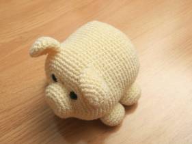 Cerdito amigurumi