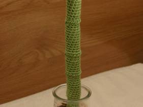 Bambú de la suerte de crochet