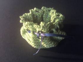 Porta monedas de crochet