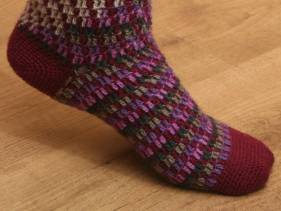 Gilb socks. Crochet (with pattern)