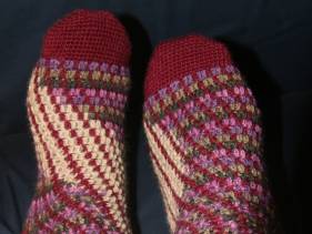 Calcetines de ganchillo Gilb (con patrón)