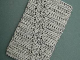 Funda de teléfono móvil de crochet