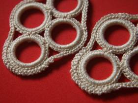 Crochet earring