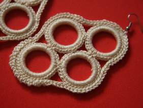 Pendientes de crochet
