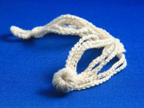 Pulsera de ganchillo