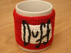 Cubretaza de crochet Duff 