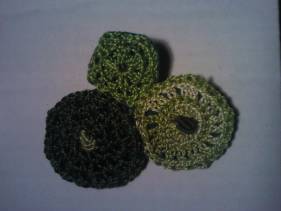 Broche vintage. Crochet