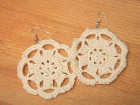 Pendientes de crochet