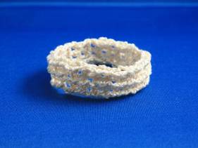 Pulsera de ganchillo