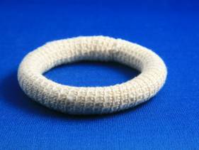 Pulsera de ganchillo