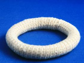 Pulsera de ganchillo