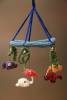 Movil de peces amigurumi