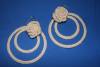 Pendientes de rosa