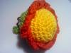 Sonjero de crochet con cascabeles