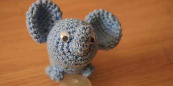 Elephant amigurumi