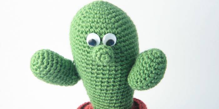 amigurimi muñeco cactus