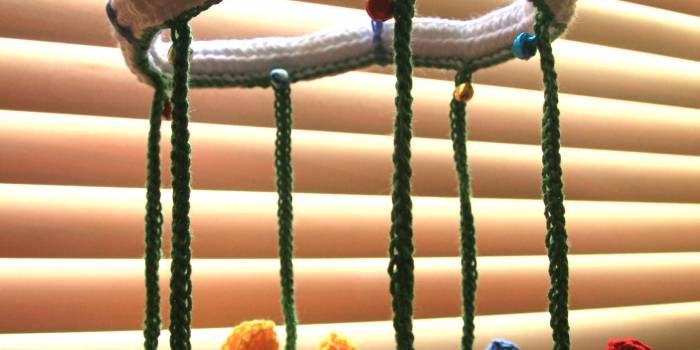 Butterflies crib mobile