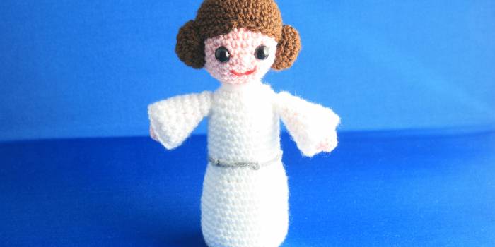 Amigurumi Princesa Leia