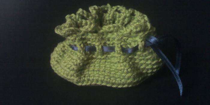 Porta monedas de crochet