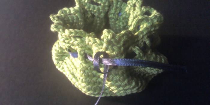 Porta monedas de crochet
