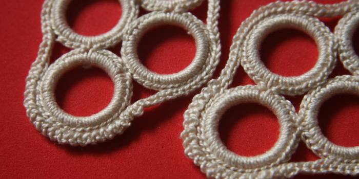 Crochet earring