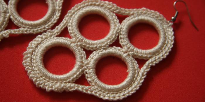 Pendientes de crochet