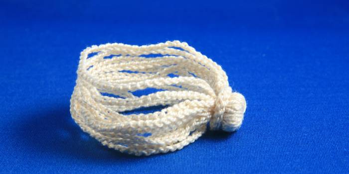 Pulsera de ganchillo