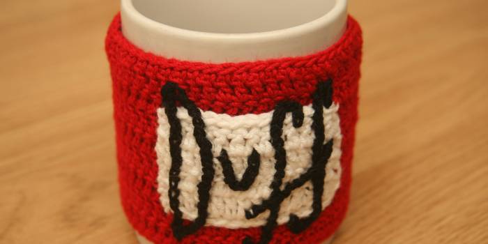 Cubretaza de crochet Duff 