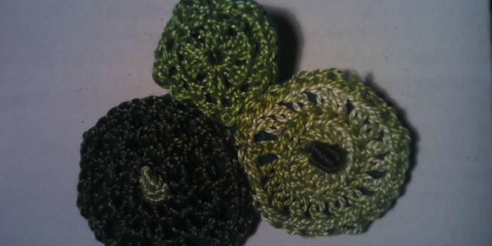 Broche vintage. Crochet