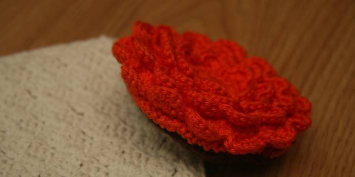 Monedero flamenco en crochet