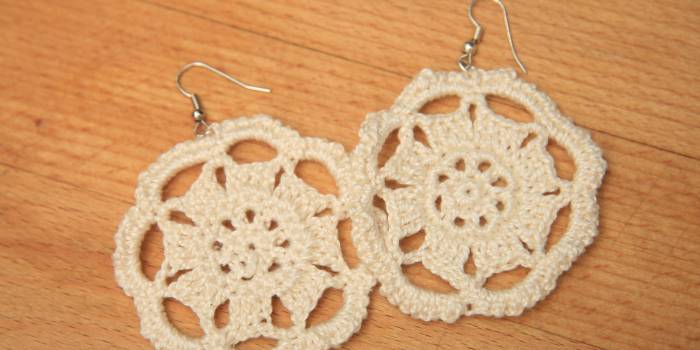 Pendientes de crochet