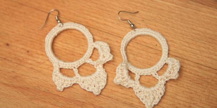 Pendientes de crochet
