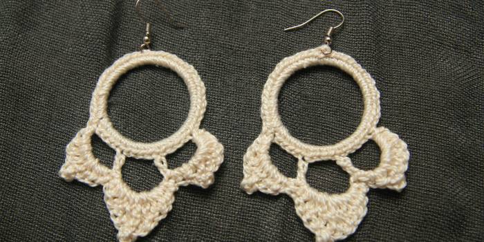 Pendientes de crochet