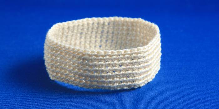 Pulsera de ganchillo