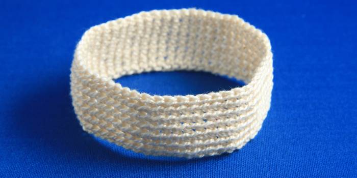 Pulsera de ganchillo