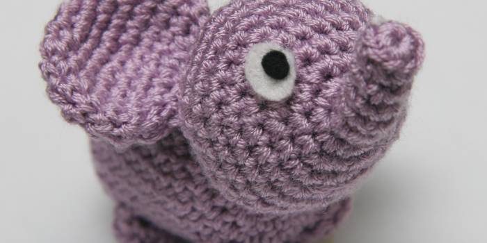 Elephant amigurumi